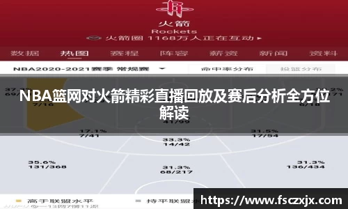 NBA篮网对火箭精彩直播回放及赛后分析全方位解读